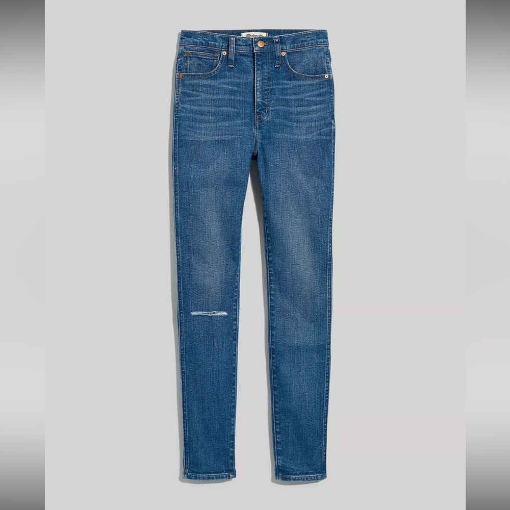 NWT Madewell 10" High-Rise Skinny Jeans
